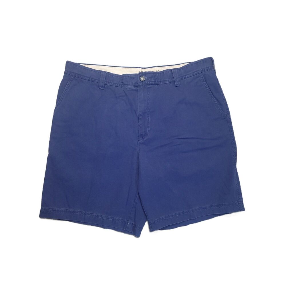 IZOD Saltwater Chino Shorts Mens 40 Blue